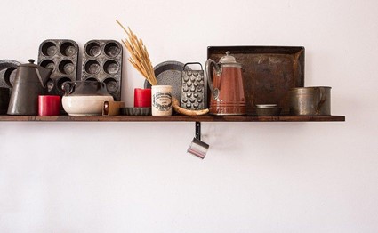 Shelf, Kitchen, Antique, Cooking, Interior, Kitchenware