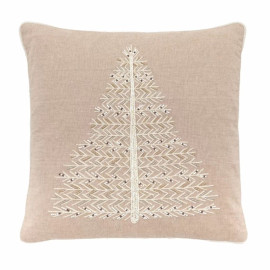 Pearly White Tree Cushion