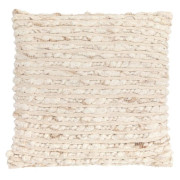 Wool Stitch Cushion – Natural 