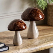 Ceramic Mushroom - Set of 2