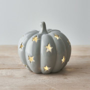 Pumpkin Grey T-Light Holder