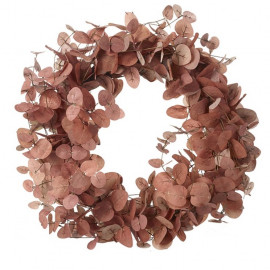 Pink Foliage Wreath